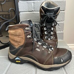 lAhnu waterproof hiking boots with Vibram soles